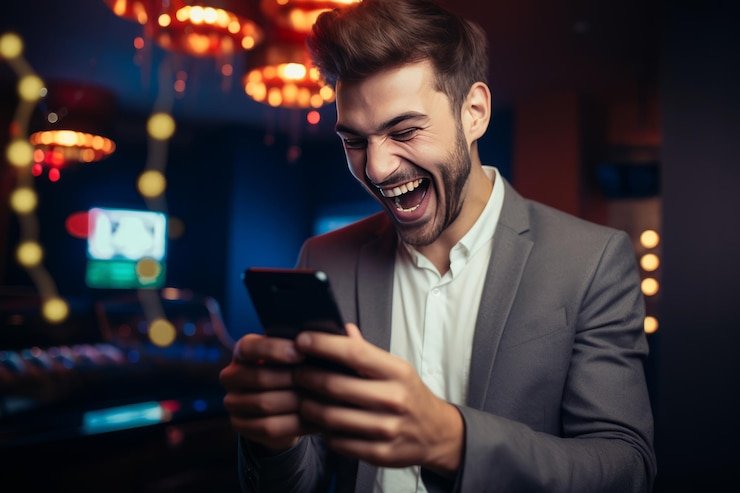 Pengguna badut88 menikmati taruhan sepak bola melalui perangkat mobile dengan antarmuka yang intuitif
